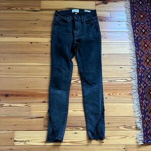 Frame | Le High Skinny Gray Jeans